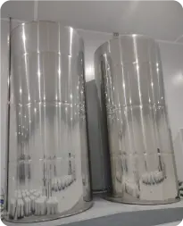 Stainless steel storage tanks 29,100 litres Stainless steel storage tanks 29,100 litres