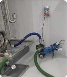 Transfer pump system Transfer pump system